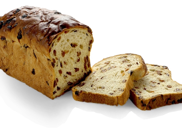 Rozijnenbrood half