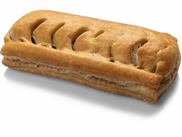 Vegetarisch saucijzenbroodje