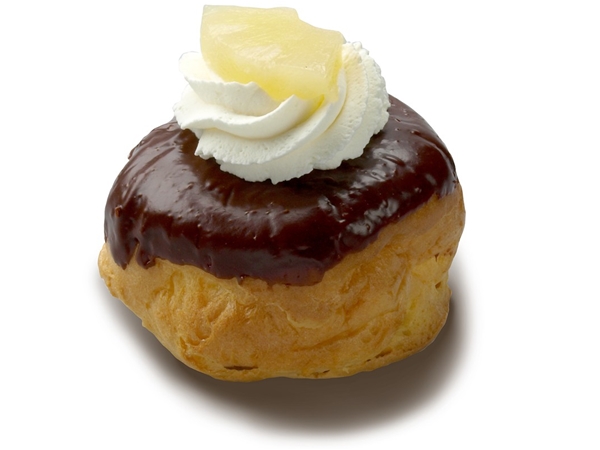 Chocolade slagroomsoes