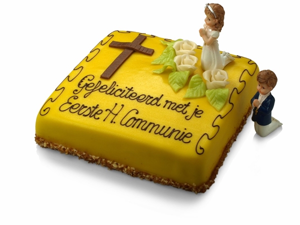 Communietaart meisje