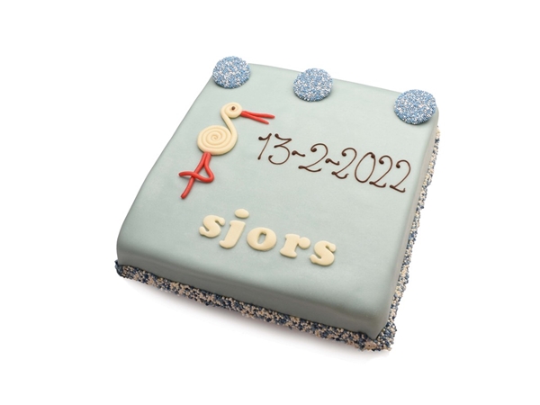 Geboortetaart jongen